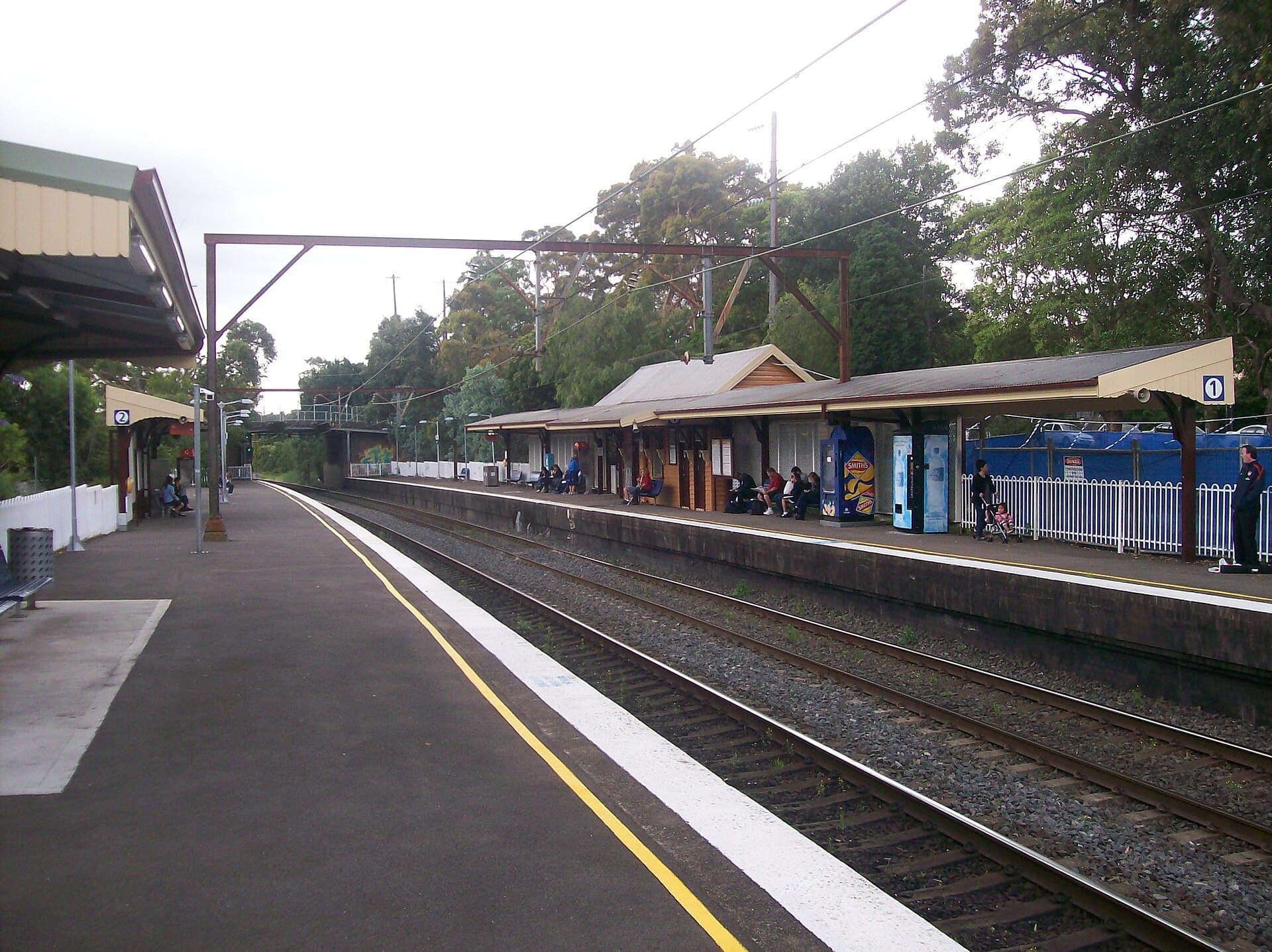 Asquith railway station near Royston Parade for local HelloTech family computer help and Wi-Fi support