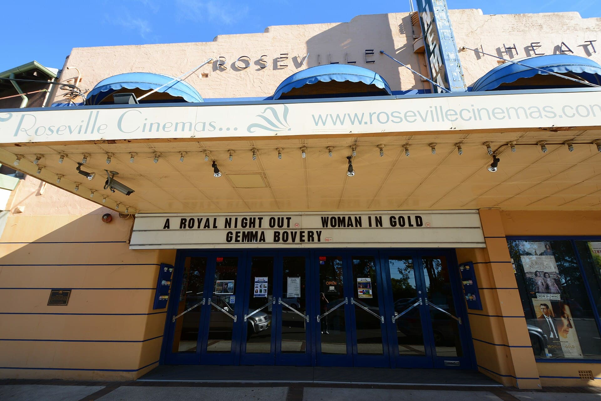 Roseville Cinema and village area for local HelloTech split-level Wi-Fi and computer help