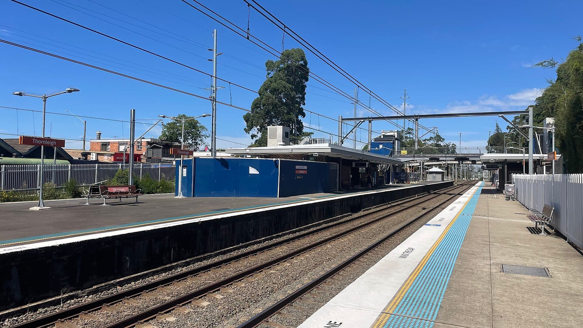 Thornleigh railway station and commercial corridor for local HelloTech business IT and computer repairs