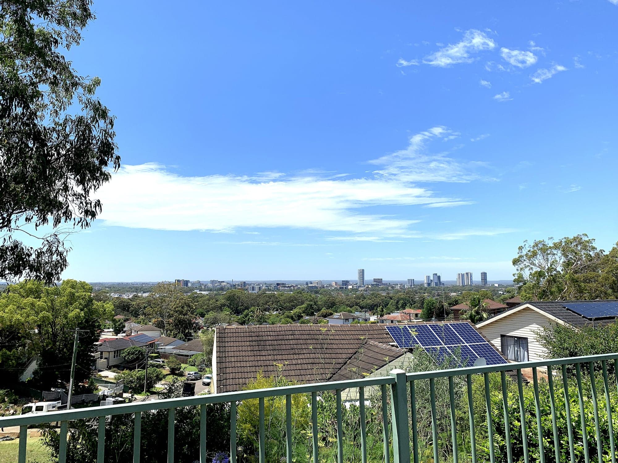 Liverpool skyline in Sydney's south west, representing HelloTech coverage for Cartwright