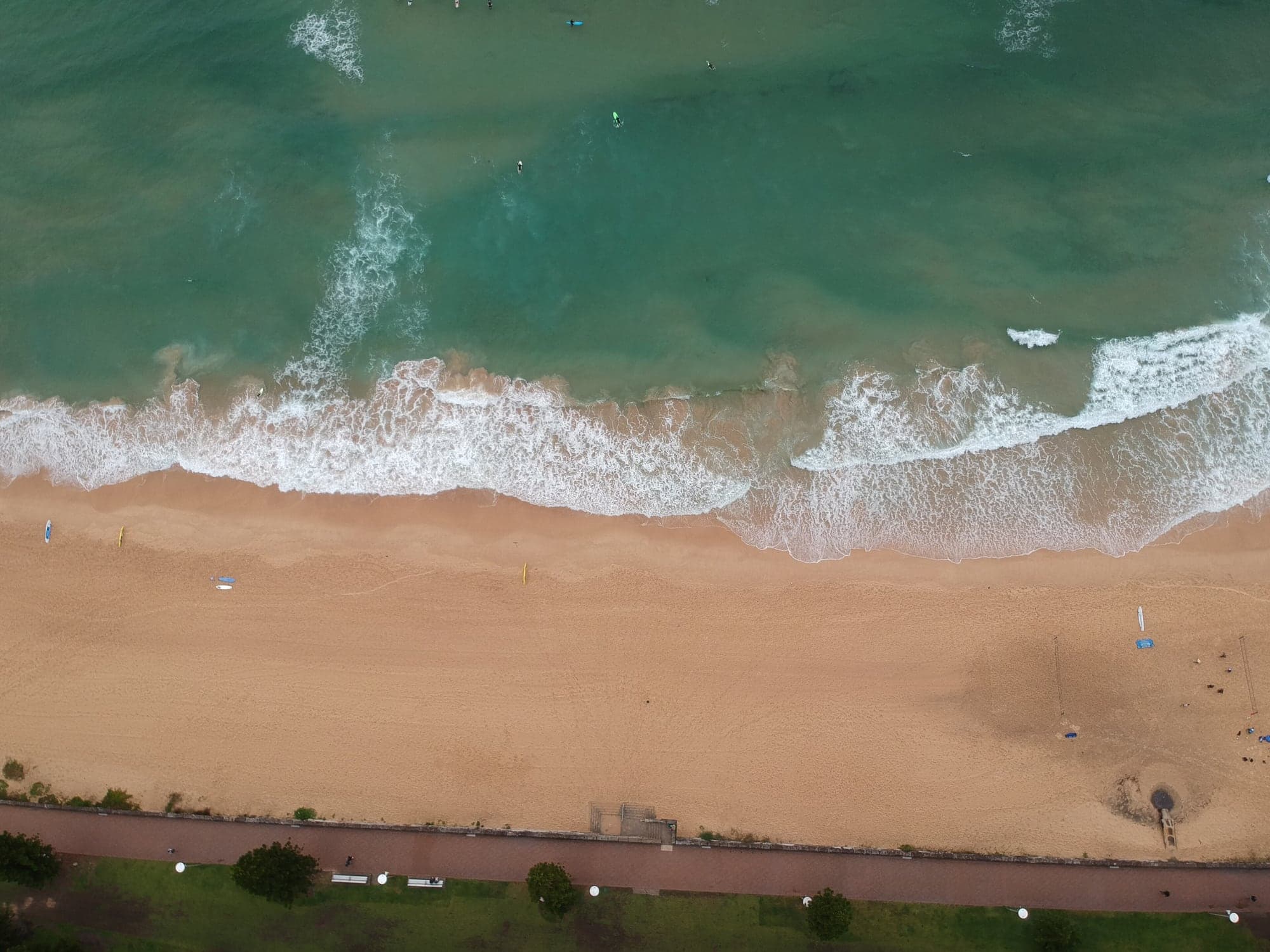 Manly Beach and the coastal neighbourhoods of Sydney's Northern Beaches, representing HelloTech coverage for Brookvale
