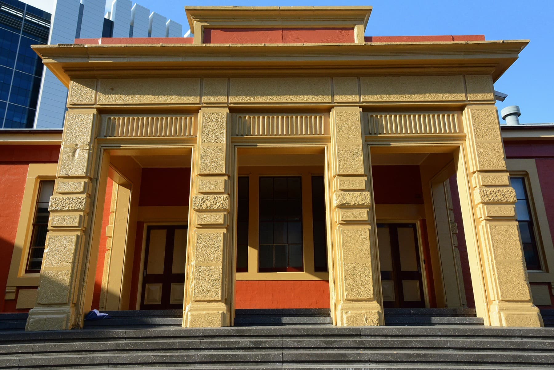 Parramatta station's heritage entrance in the centre of Western Sydney, representing HelloTech coverage for Epping